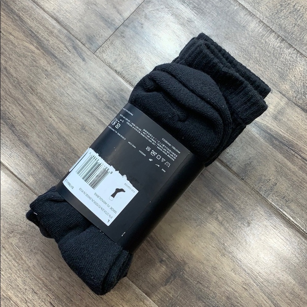 NIKE 3 pairs set EVERYDAY COTTON CUSHIONED CREW SOCKS - Picture 5 of 13